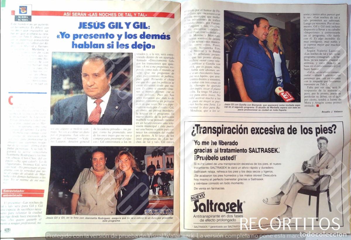 Cine: JESUS GIL JEANETTE RODRIGUEZ GUNILLA VON BISMARCK JEANNETTE
