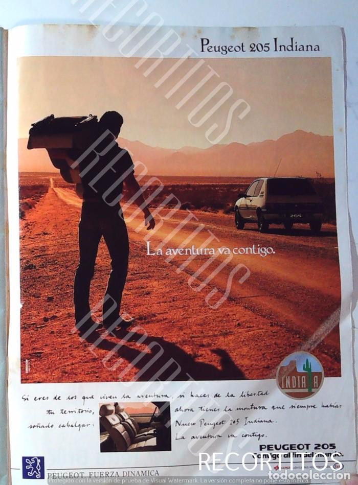 Cine: PEUGEOT 205 ANUNCIO PUBLICIDAD MINI TETA BRICK