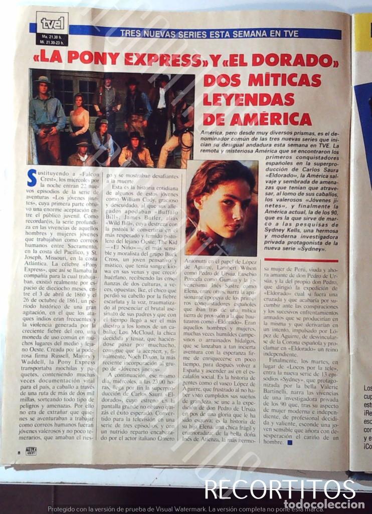 Cine: INES SASTRE EL DORADO LA PONY ESPRESS