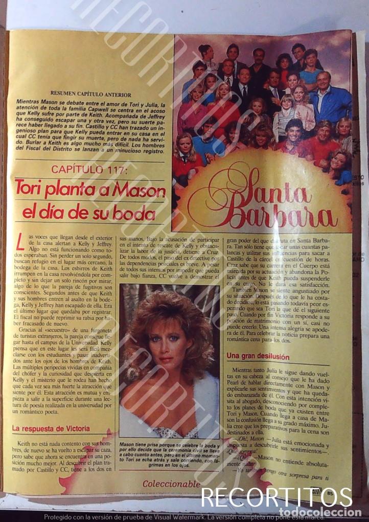 Cine: SANTA BARBARA SERIE DE TELEVISION EN TELE INDISCRETA 117