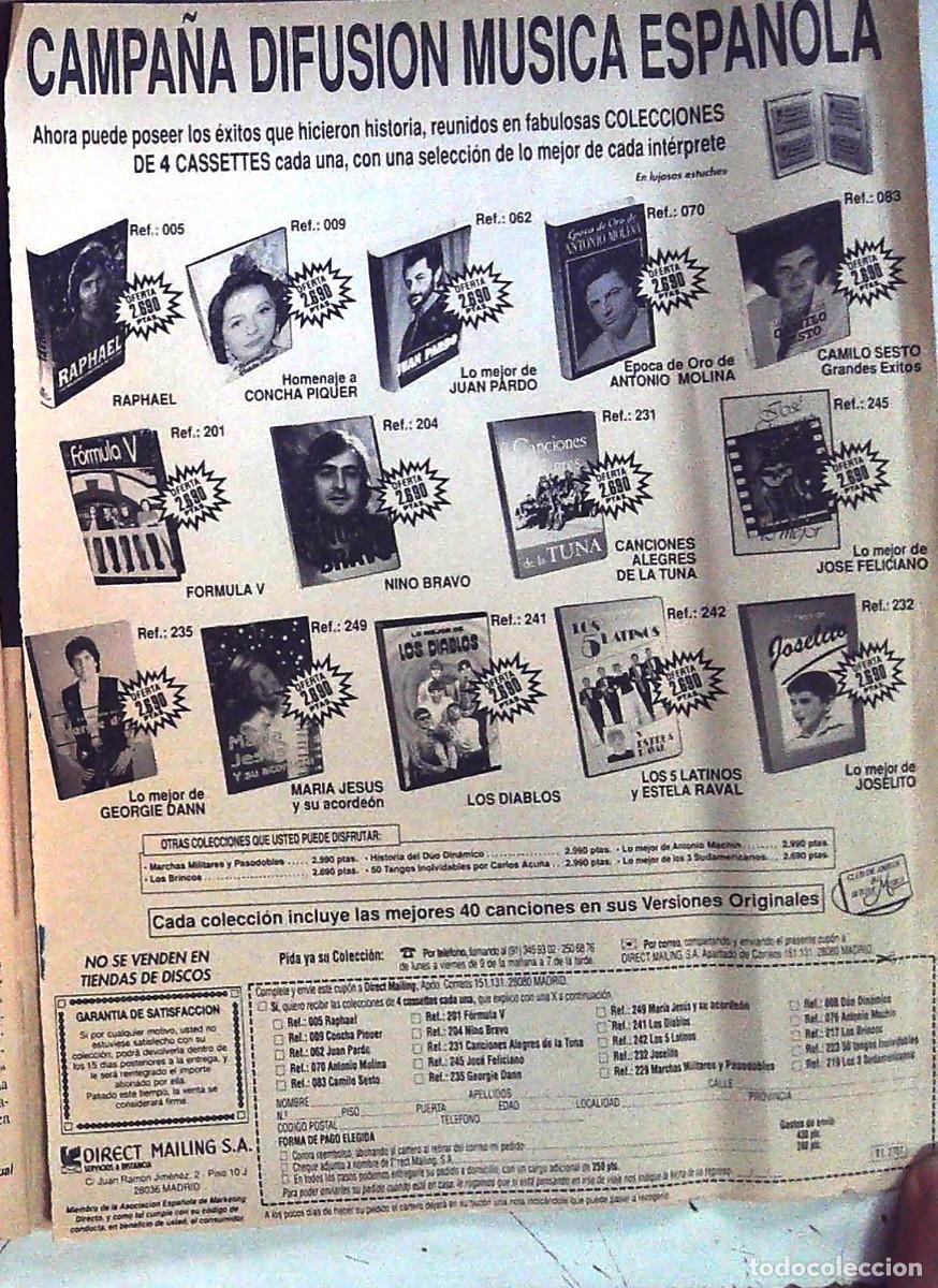 Cine: LOS CINCO LATINOS ANTONIO MOLINA LA TUNA JOSELITO GEORGIE DANN LOS DIABLOS JOSE FELICIANO NINO BRAVO