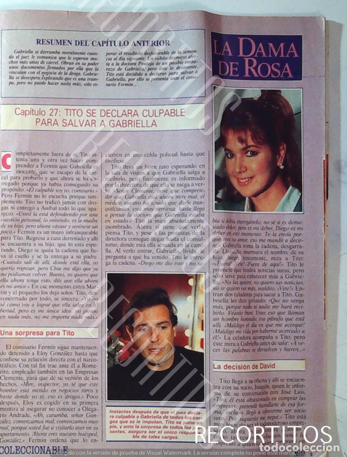 Cine: LA DAMA DE ROSA EN TELE INDISCRETA 27 JEANETTE RODRIGUEZ CARLOS MATA