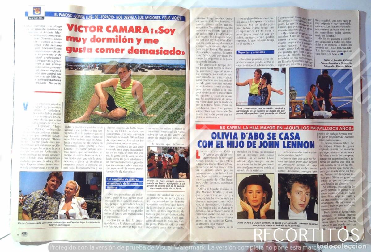 Cine: VICTOR CAMARA TOPACIO SEAN LENNON OLIVIA D'ABO
