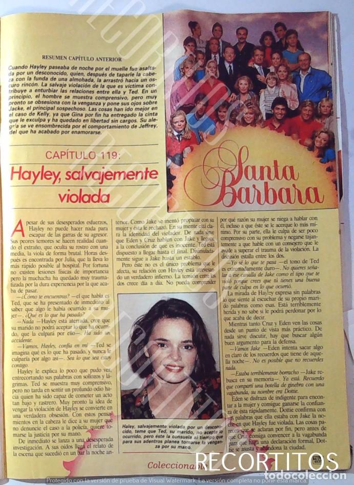 Cine: SANTA BARBARA SERIE DE TELEVISION EN TELE INDISCRETA 119