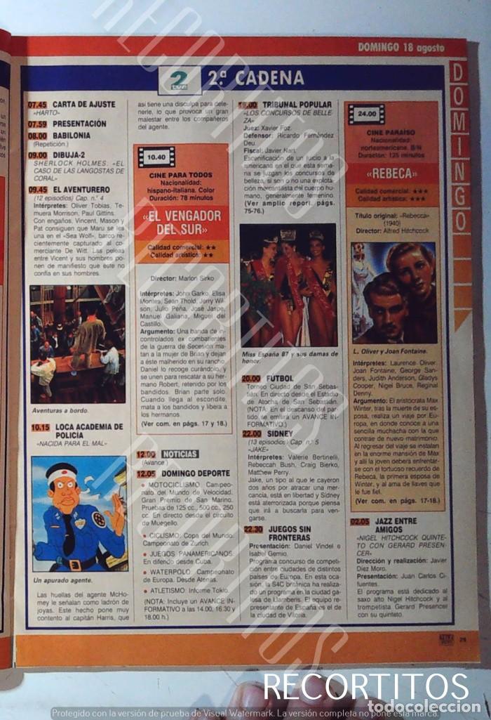 Cine: REMEDIOS CERVANTES MISS ESPA&Ntilde;A REBECA JOAN FONTAINE LOCA ACADEMIA DE POLICIA RON ELY JEAN HARLOW JO