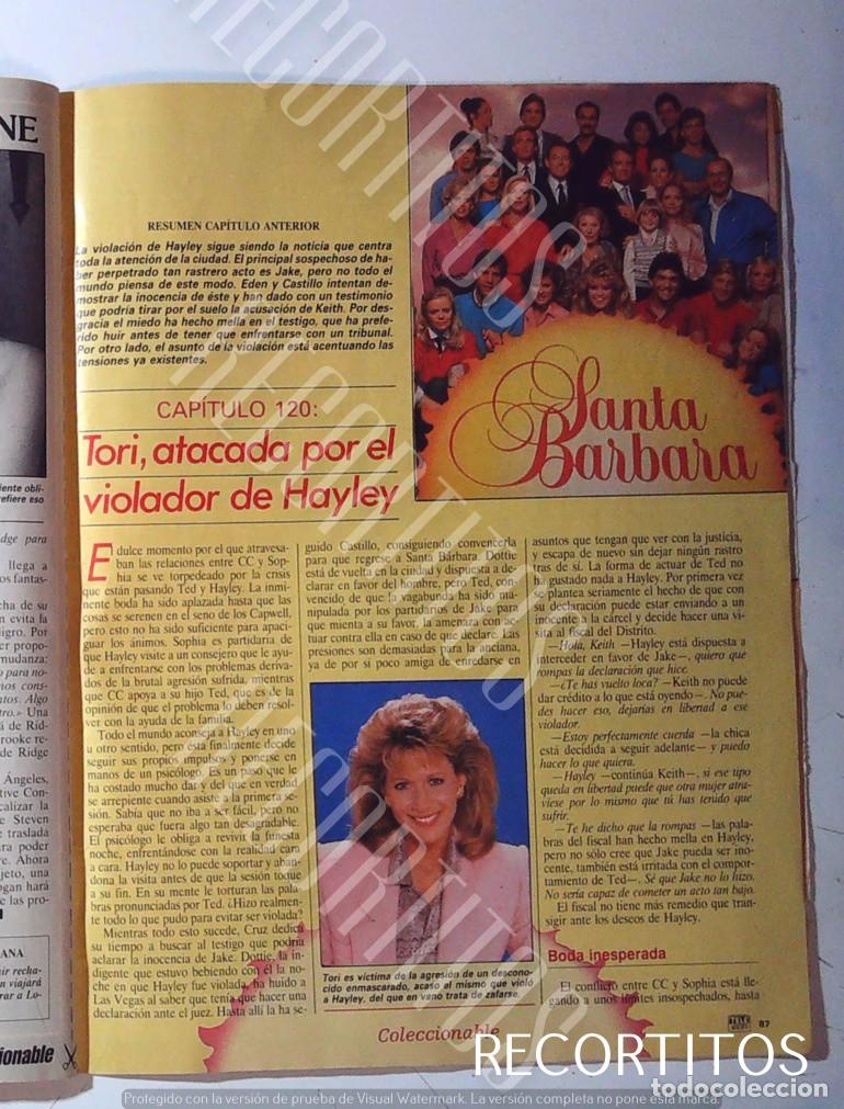 Cine: SANTA BARBARA SERIE DE TELEVISION EN TELE INDISCRETA 120