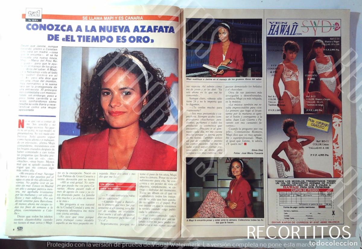 Cine: MAPI EL TIEMPO ES ORO LENCERIA HAWAII