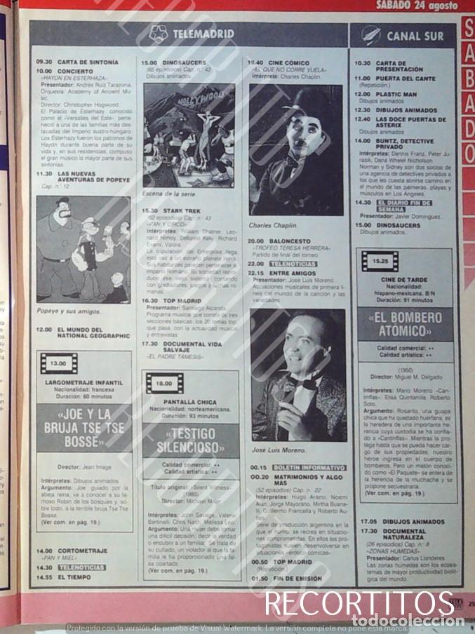 Cine: DINOSAUCERS CHAPLIN JOSE LUIS MORENO POPEYE TANAMERA MERYL STREEP JEFF GOLDBLUM