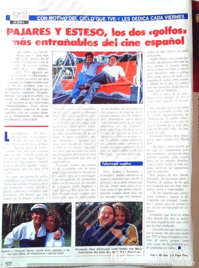 Cine: ANDRES PAJARES FERNANDO ESTESO
