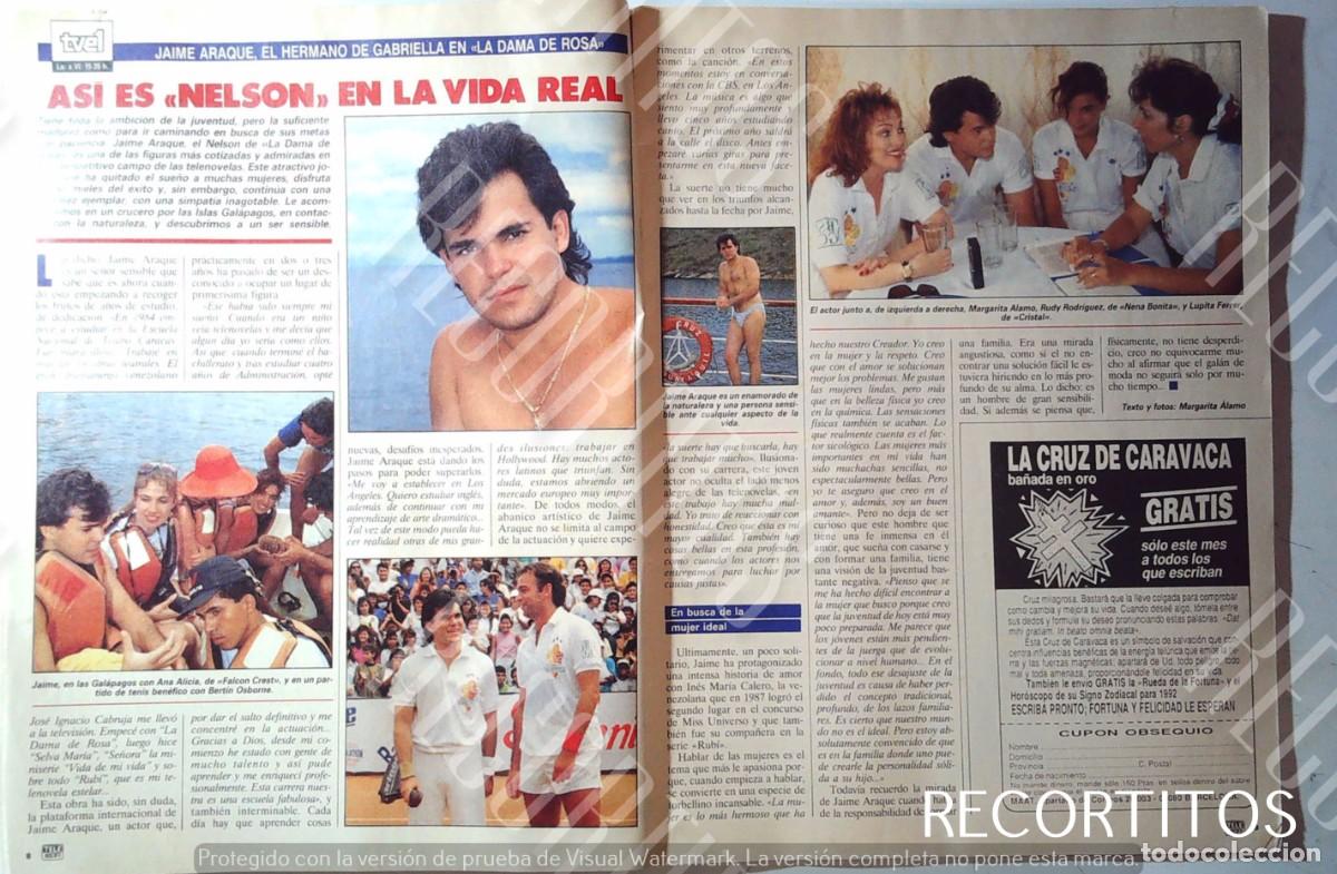Cine: JAIME ARAQUE NELSON EN LA DAMA DE ROSA LUPITA FERRER RUDY RODRIGUEZ