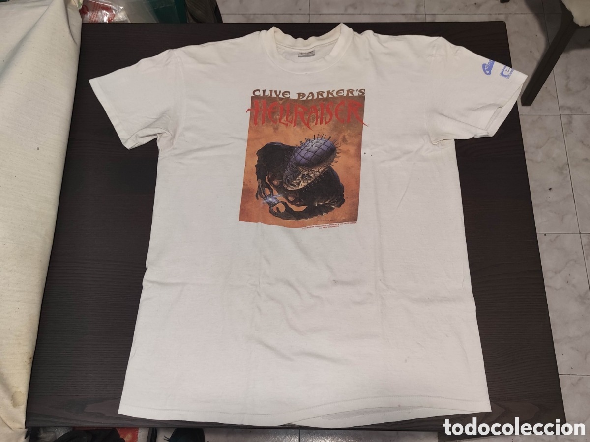 Cine: Camiseta - T-Shirt - XL - Clive Barker's Hellraiser - Horror - Pinhead - Marvel Epic Comics - Usada