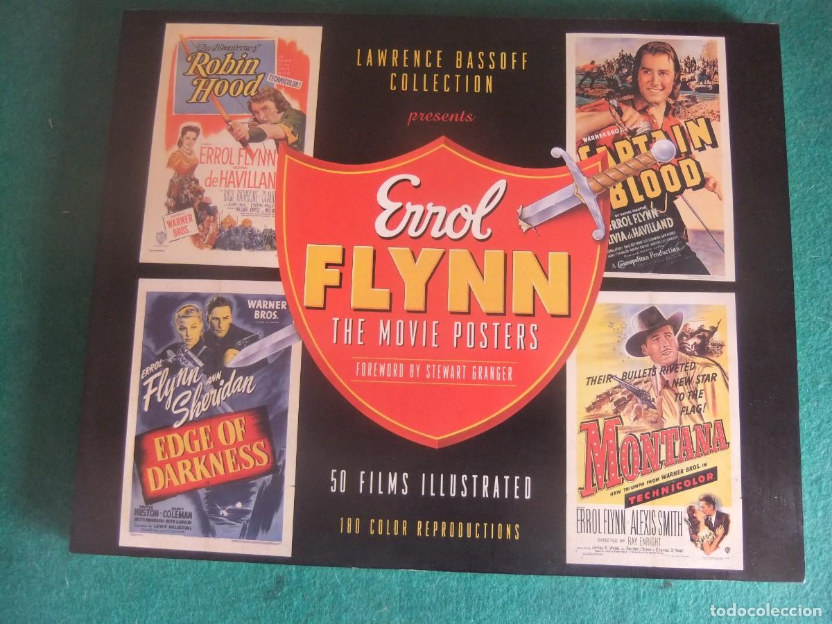 Cine: ERROL FLYNN THE MOVIE POSTER 50 FILMES ILLUSTRED