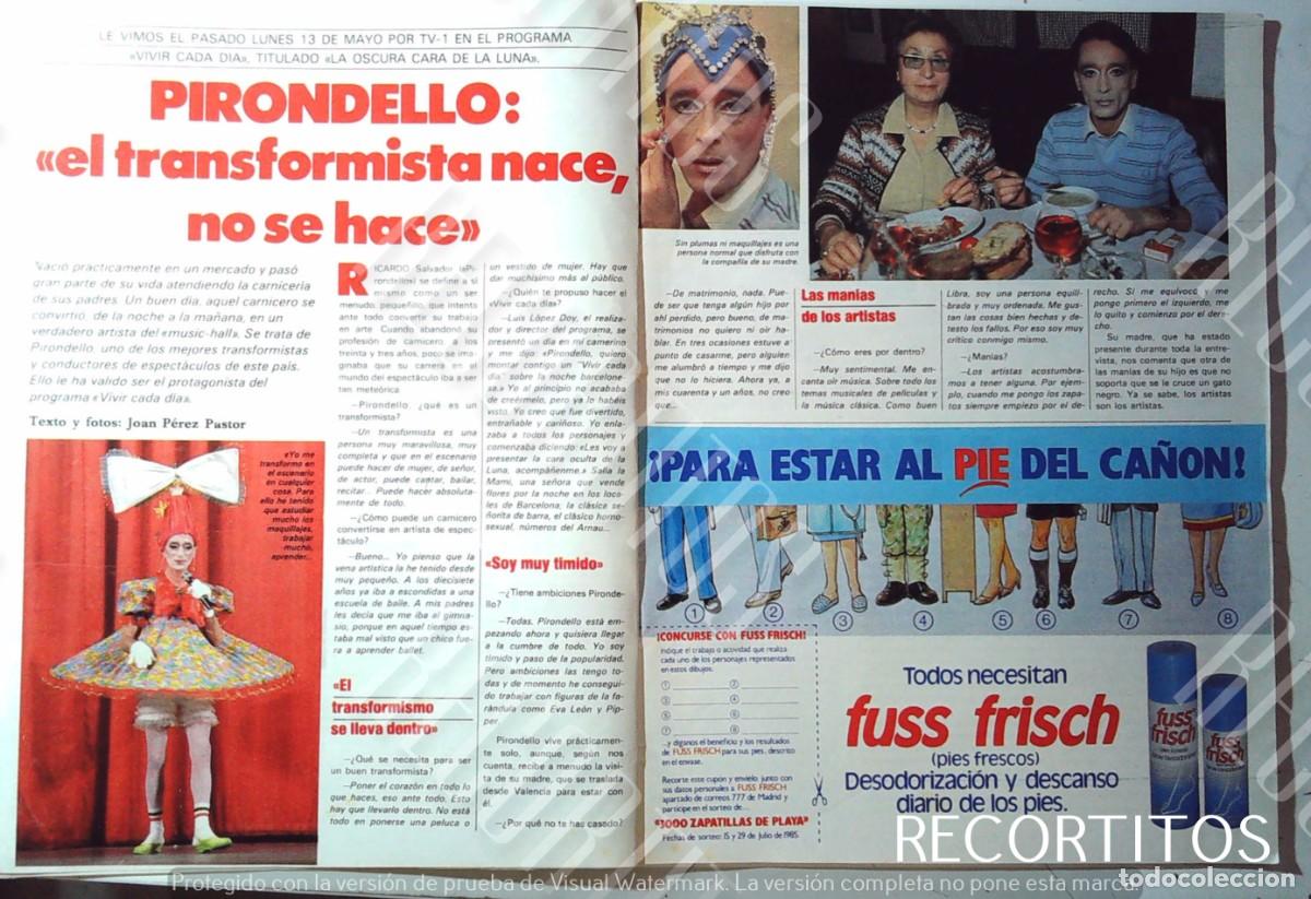 Cine: PIRONDELLO LGTBI TRANAFORMISTA TRAVESTI RICARDO SALVADOR