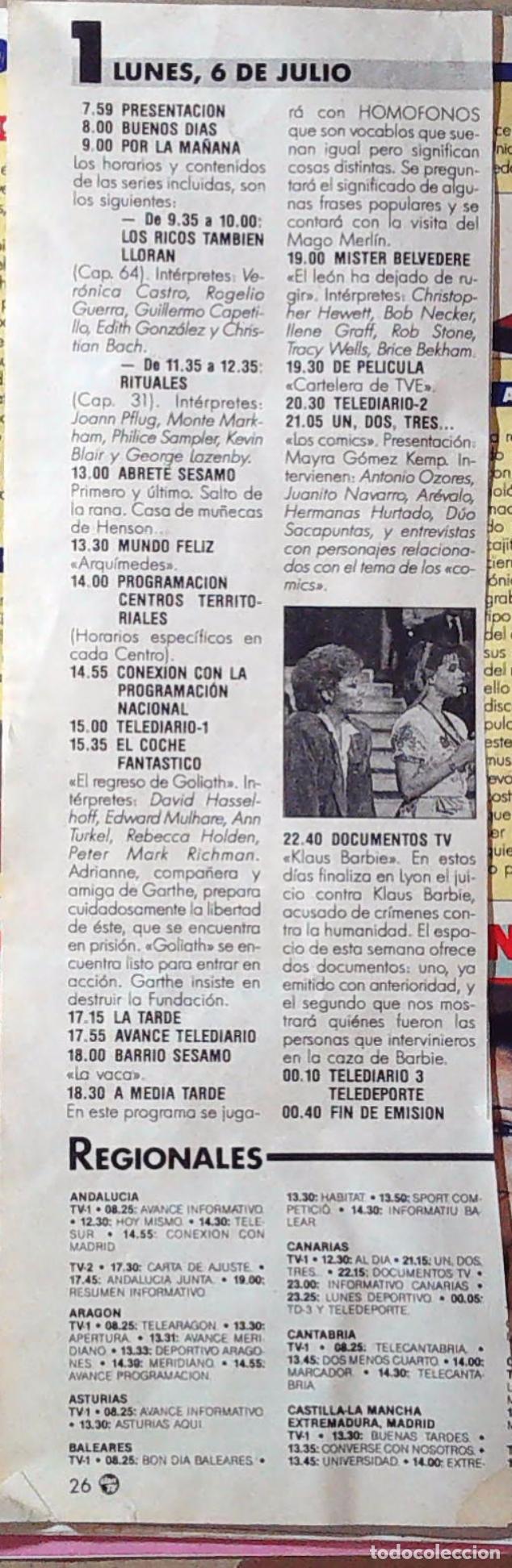 Cine: UN DOS TRES 1 2 3 MAYRA GOMEZ KEMP KIM MEANING