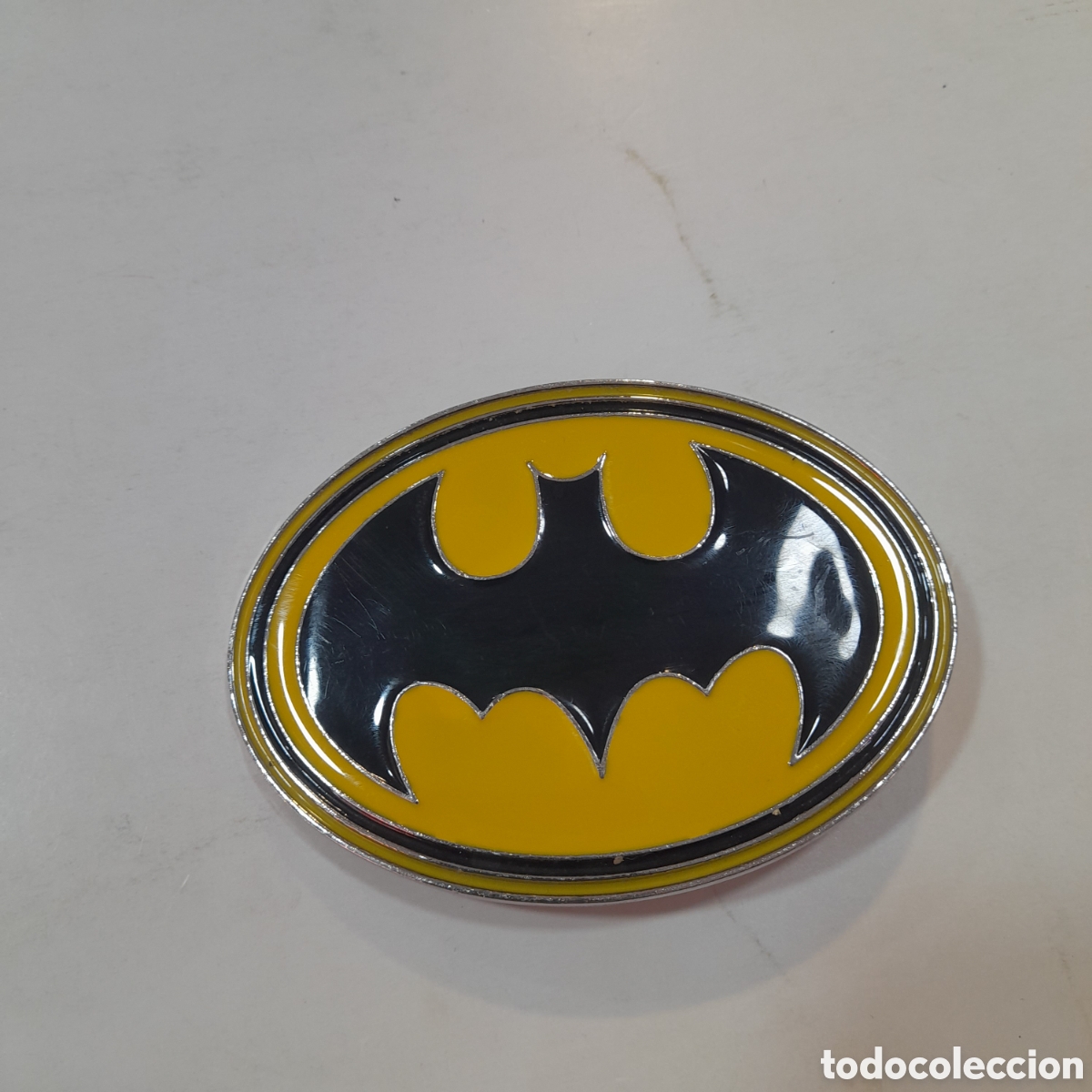 Cine: Hebilla met&aacute;lica de Batman