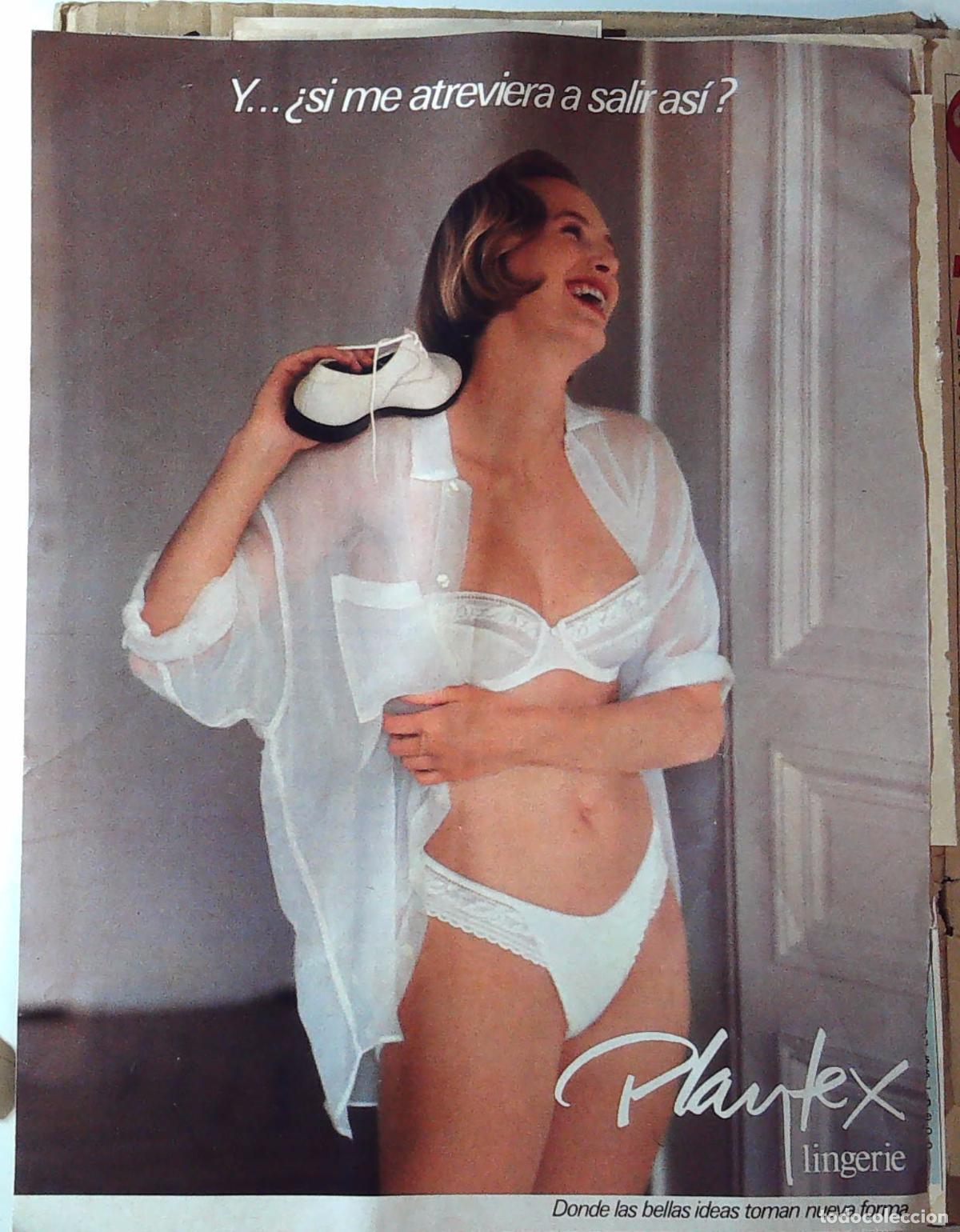 Cine: PLAYTEX LENCERIA LIBERA E VIVA ANUNCIO PUBLICIDAD cruzado magico