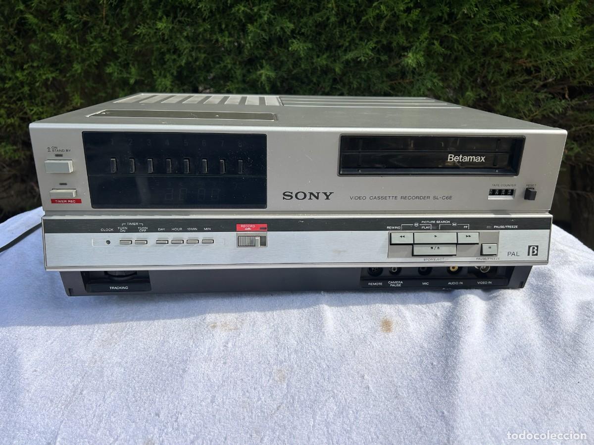 Cine: SONY VIDEO BETAMAX SL-C6E / VER DESCRIPCION
