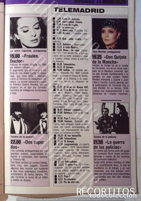 Cine: SARA MONTIEL DON QUIJOTE CAPUCINE BUD SPENCER TERENCE HILL RAFAEL GIL RIVELLES