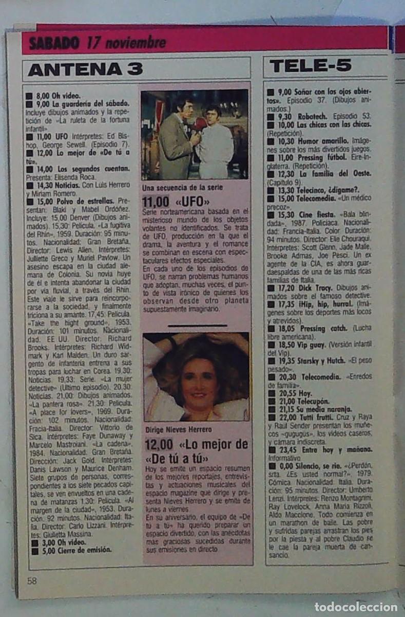 Cine: UFO TV SERIES Ed Bishop Michael Billington BETTE DAVIS NIEVES HERREO DE TU A TU