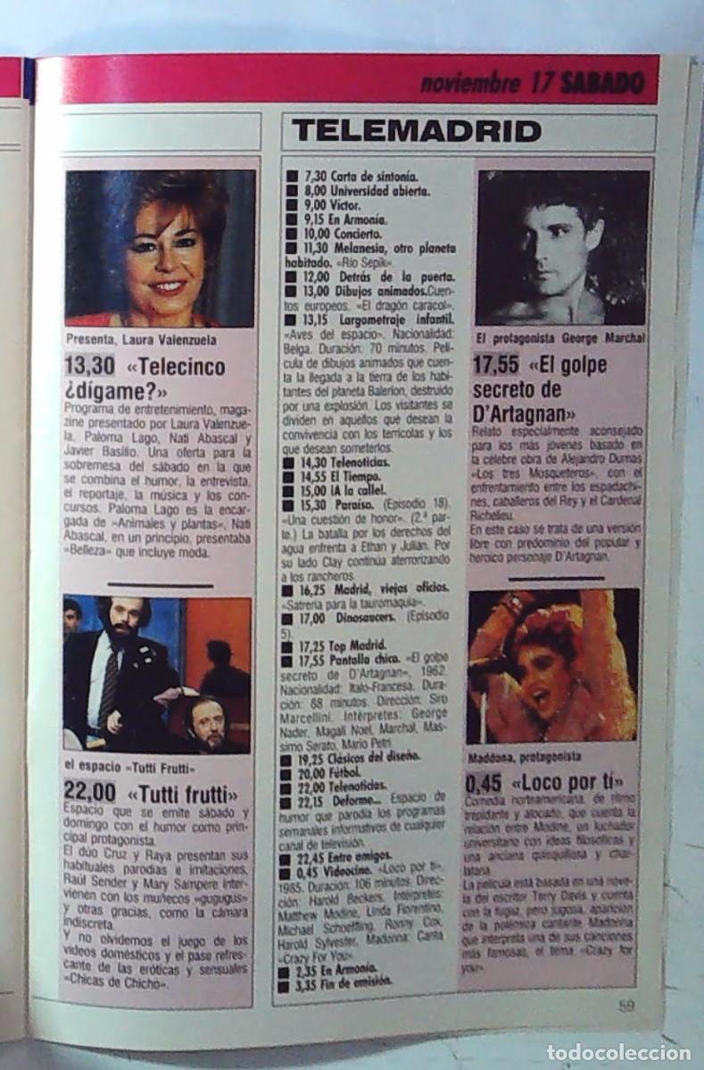 Cine: MADONNA CRAZY FOR YOU LOCO POR TI VISION QUEST GEORGE MARCHAL LAURA VALENZUELA ELIZABETH TAYLOR LIZ