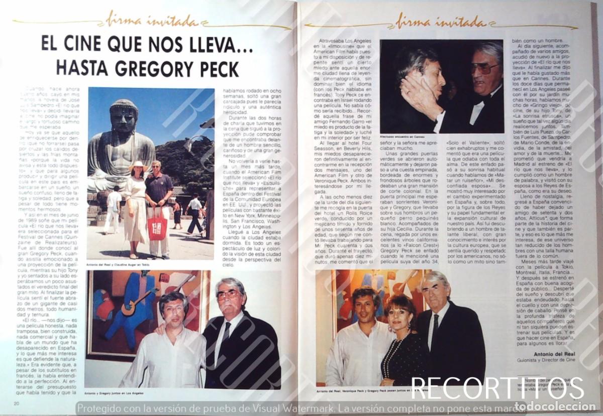 Cine: greegory peck claudine auger en el gran buda de kamakura tokio japon antonio del real veronique peck