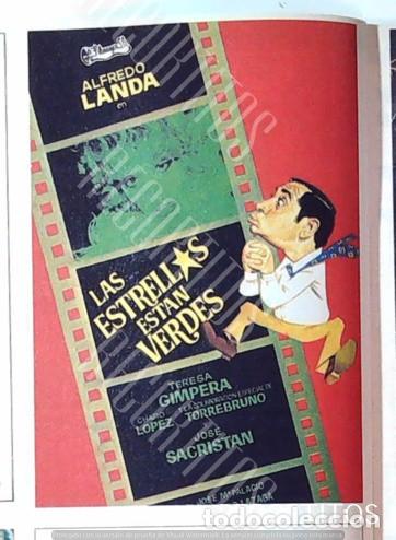 Cine: LAS ESTRELLAS ESTAN VERDES ALFREDO LANDA TERESA GIMPERA TORREBRUNO JOSE SACEISTAN CHARO LOPEZ