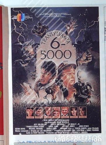 Cine: TRANSYKVANIA 6 5000 GEENA DAVIS JEFF GOLDBLUM CAROL KANE