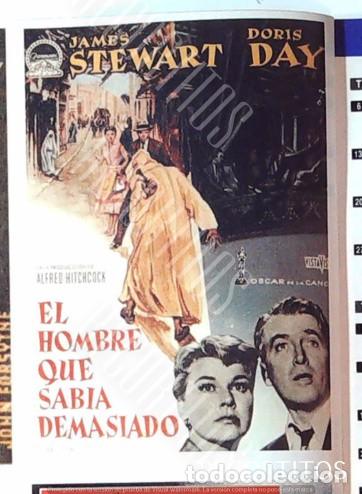 Cine: EL HOMNRE QUE SABIA DEMASIADO ALFRED HITCHCOCK JAMES STEWART DORIS DAY
