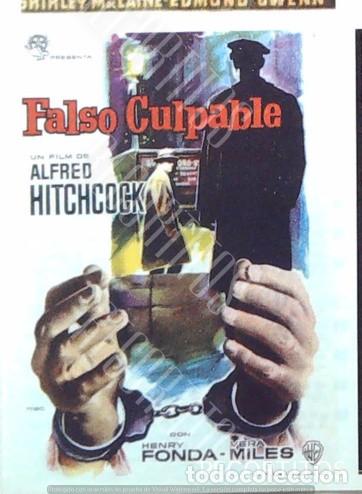 Cine: FALSO CULPABLE ALFRED HITCHCOCK HENRY FONDA VERA MILES