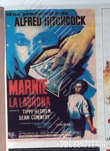 Cine: MARNIE LA LADRONA ALFRED HITCHCOCK TIPPI HEDRE3N SEAN CONNERY