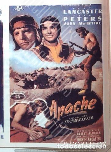 Cine: APACHE BURT LANCASTER JEAN PETERS