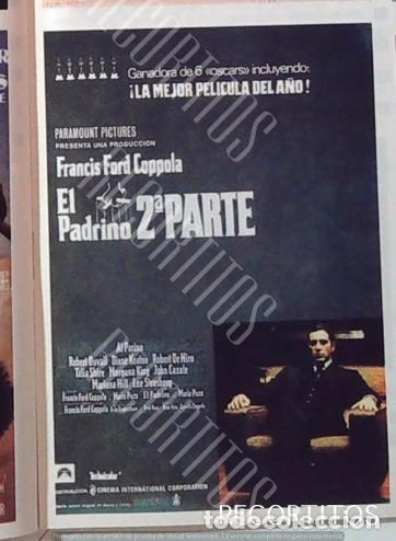 Cine: EL PADRINO 2 FRANCIS FORD COPPOLA TOBERT DUVALL DIANE KEATON AL PACINO ROBERT DE NIRO MARIANA HILL