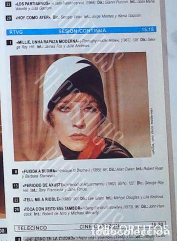 Cine: MILLIE JULIE ANDREWS MARY TYLER MOORE CAROL CHANNING JOHN GAVIN