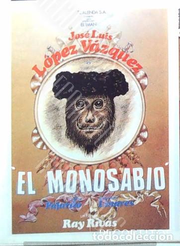 Cine: EL MONOSABIO jose luis lopez vazquez