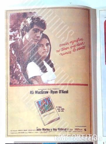 Cine: LOVE STORY ALI MCCGRAW RYAN O'NEAL