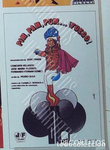 Cine: PIM PAM PUM FUEGO CONCHA VELASCO FERNANDO FERNAN GOMEZ