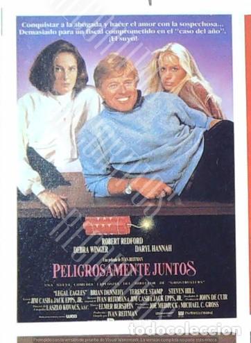 Cine: PELIGROSAMENTE JUNTOS ROBERT REDFORD HANNAH DARYL DEBRA WAGNER