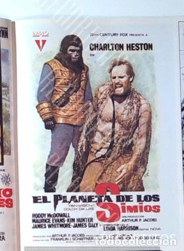 Cine: EL PLANETA DE LOS SIMIOS CHARLTON HESTON RODY MCDOWALL KIM HUTER MAURICE EVANS