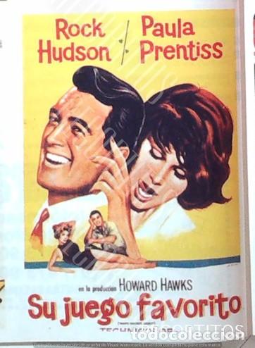 Cine: SU JUEGO JAVORITO ROCK HUDSON PAULA PRENTISS