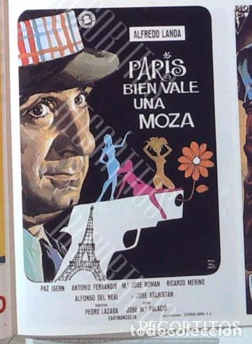 Cine: PARIS BIEN VALE UNA MOZA ALFREDO LANDA JOSELE ROMAN RICARDO MERINO JOSE SACRISTAN ANTONIO FERRANEDI