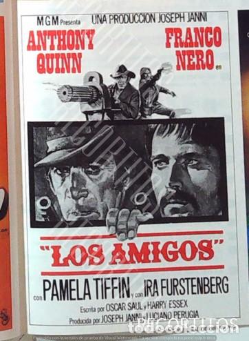 Cine: LOS AMIGOS PAMELA TIFFIN IA DE FURSTENBERG FRANCO NERO ANTHONY QUINN