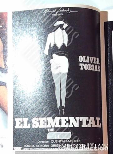 Cine: EL SEMENTAL JOAN COLLINS OLIVER TOBIAS