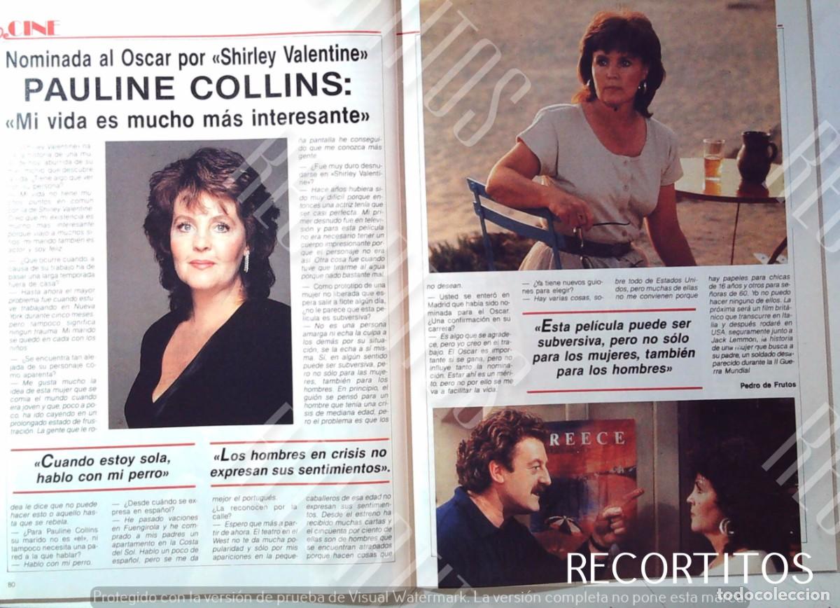 Cine: SHIRLEY VALENTINE PAULINE COLLINS