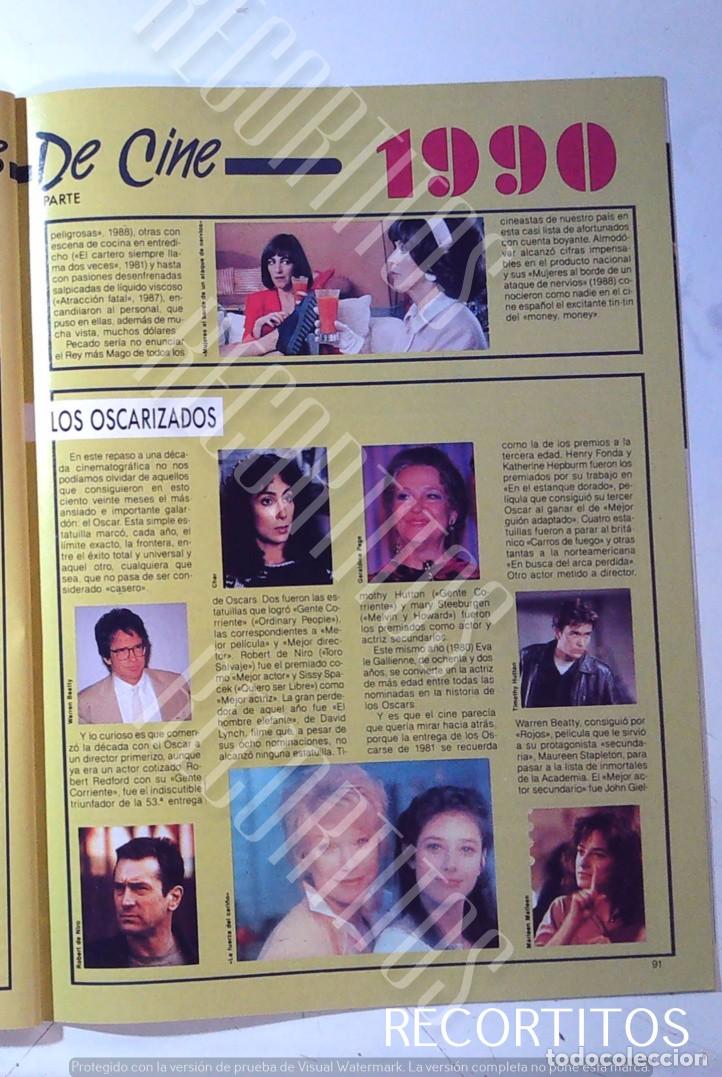 Cine: CER GERALDINE PAGE RIMOTHY HUTTON ROBERT DE NIRO WARREN BEATTY CARMEN MAURA JULIETA SERRANO MARLEEN