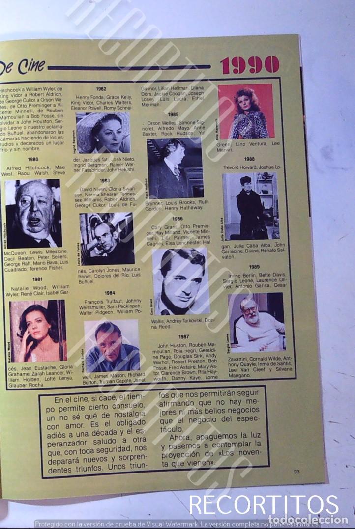 Cine: ROCK HUDSON RITA HAYWORTH INGRID BERGMAN CARY GRANT NATALIE WOOD LOUIS DE FUNES JULIA CABA ALBA HI