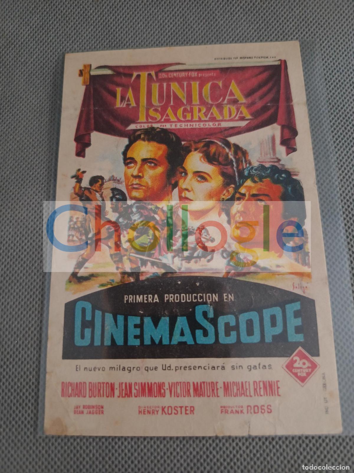 Cine: Programa cine cionemasciope Femina La T&uacute;nica Sagrada