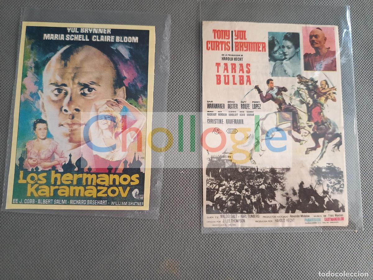 Cine: Programas de cine facsimil Yul Brynner