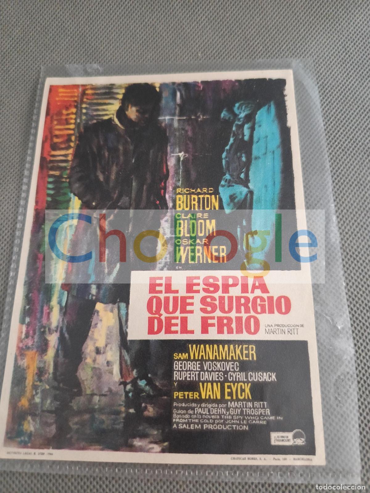 Cine: Programa cine El espia que surgio del fr&iacute;o