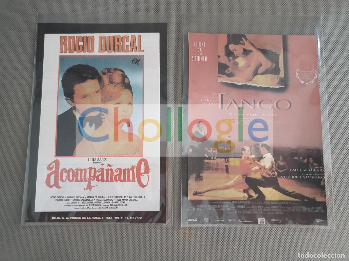 Cine: Programas de cine facsimil Tango y Acompa&ntilde;ame