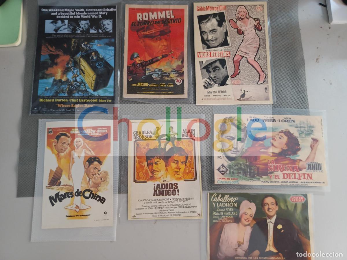 Cine: Programas de cine facsimil varios 2